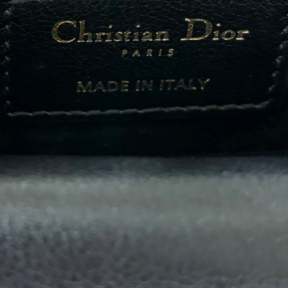 Authentic Dior Mini Dior Jolie Top Handle Bag Black - Picture 9 of 13